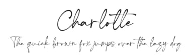 Charlotte by Viswell Studio — Script Handwritten Font — thumbnail 1