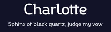 Charlotte by Benoît Sjöholm — Sans Serif Font — thumbnail 2