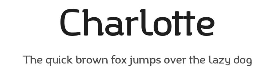 Charlotte by Benoît Sjöholm — Sans Serif Font — preview 1