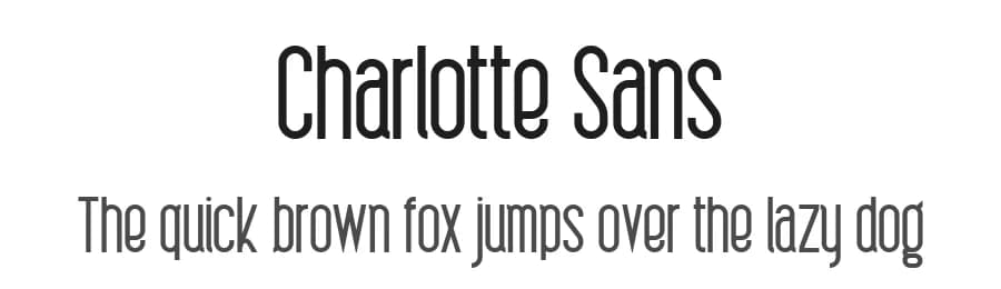 Charlotte Sans by Type and Company — Sans Serif Font