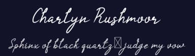 Charlyn Rushmoor by Edric Studio — Script Handwritten Font — thumbnail 2