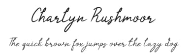 Charlyn Rushmoor by Edric Studio — Script Handwritten Font — thumbnail 1