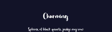 Charming by Viola Type — Script Handwritten Font — thumbnail 2