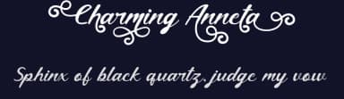 Charming Anneta by PutraCetol Studio — Script Handwritten Font — thumbnail 2