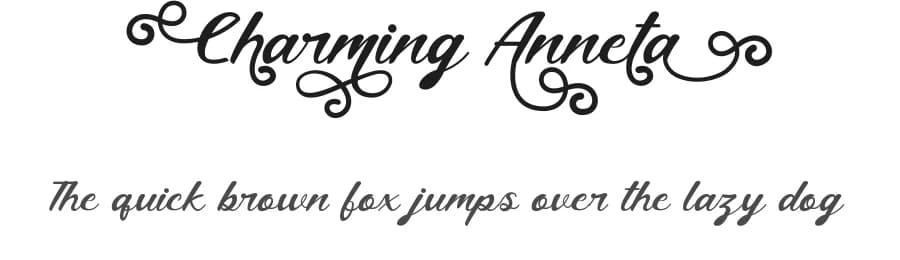 Charming Anneta by PutraCetol Studio — Script Handwritten Font — preview 1