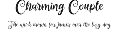 Charming Couple by Kurnia Setyadi — Script Handwritten Font — thumbnail 1