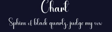 Chart by Andi Moz — Script Handwritten Font — thumbnail 2