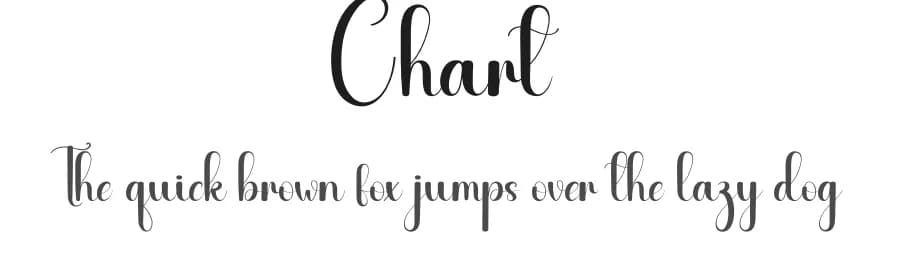 Chart by Andi Moz — Script Handwritten Font
