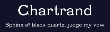 Chartrand by ClaudeP — Serif Font — thumbnail 2