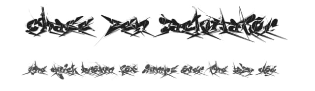 Chase Zen Jackulator by Chung-Deh Tien — Script Handwritten Font