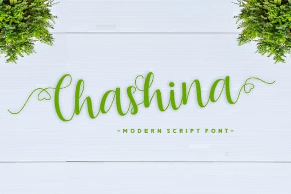 Chashina Font by Kelik — Script Handwritten Font
