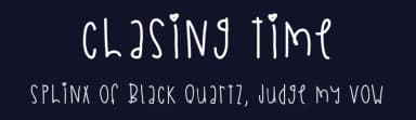 Chasing Time by Des Gomez — Script Handwritten Font — thumbnail 2