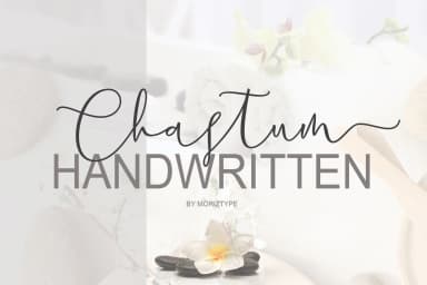 Chastum Font by moriztype — Script Handwritten Font — thumbnail 1