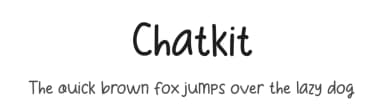 Chatkit by Khurasan — Script Handwritten Font — thumbnail 1