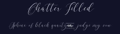 Chatter Filled by Nathatype — Script Handwritten Font — thumbnail 2
