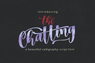 Chatting Font by Meutuwah — Script Handwritten Font — thumbnail 1