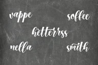 Chatting Font by Meutuwah — Script Handwritten Font — thumbnail 3