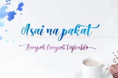 Chatting Font by Meutuwah — Script Handwritten Font — thumbnail 5