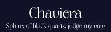 Chaviera by Handpik — Serif Font — thumbnail 2