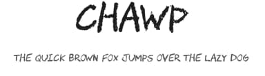 Chawp by Tyler Finck — Script Handwritten Font — thumbnail 1