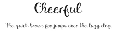 Cheerful by Inermedia Studio — Script Handwritten Font — thumbnail 1