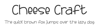 Cheese Craft by Origin Type — Script Handwritten Font — thumbnail 1