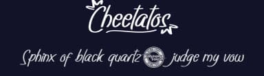 Cheetatos by Calligraphy Fonts — Script Handwritten Font — thumbnail 2