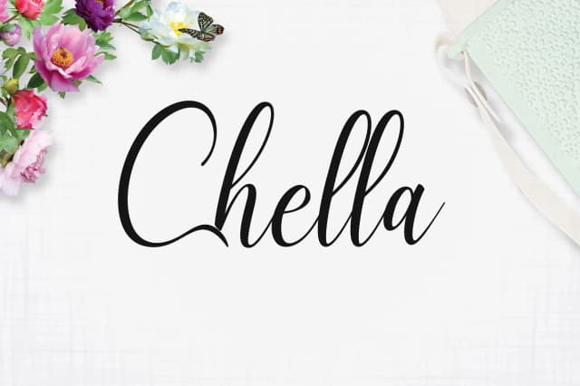 Chella Font by Greenland — Script Handwritten Font