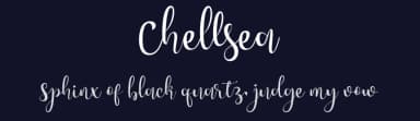 Chellsea by Nuryanto Dwi — Script Handwritten Font — thumbnail 2