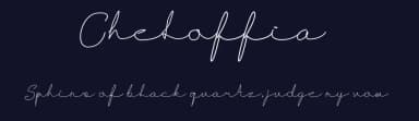 Cheloffia by Dedi Irawan — Script Handwritten Font — thumbnail 2