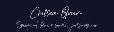 Chelsea Queen by D&K Project — Script Handwritten Font — thumbnail 2