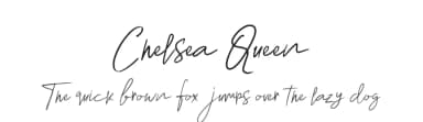 Chelsea Queen by D&K Project — Script Handwritten Font — thumbnail 1