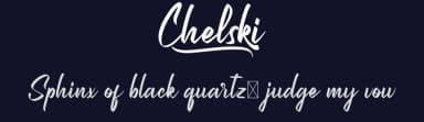 Chelski by NihStudio — Script Handwritten Font — thumbnail 2
