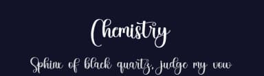 Chemistry by FreshtypeINK — Script Handwritten Font — thumbnail 2