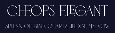 Cheops Elegant by 177Studio — Serif Font — thumbnail 2