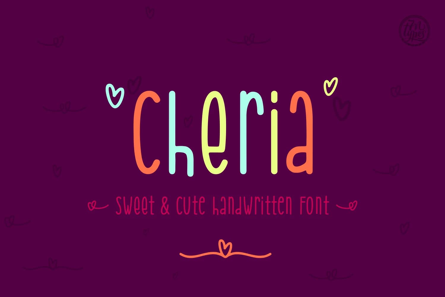 Cheria Font by Situjuh — Script Handwritten Font