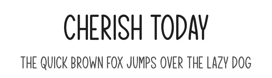 Cherish Today by Md Shohail Bhuian — Script Handwritten Font