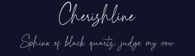 Cherishline by Sizimon.id — Script Handwritten Font — thumbnail 2