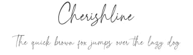 Cherishline by Sizimon.id — Script Handwritten Font — thumbnail 1