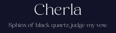Cherla by Prioritype Co — Serif Font — thumbnail 2