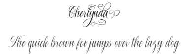 Cherlynda by Fikryal studio — Script Handwritten Font — thumbnail 1