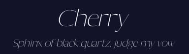 Cherry by Minimalartstudio — Sans Serif Font — thumbnail 2