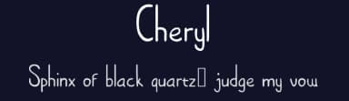 Cheryl by Typocrisy Studio — Script Handwritten Font — thumbnail 2