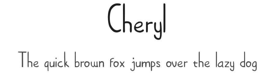 Cheryl by Typocrisy Studio — Script Handwritten Font