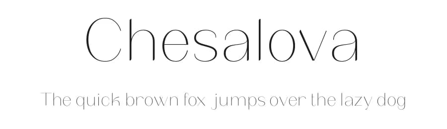 Chesalova by Ardyana Types — Sans Serif Font