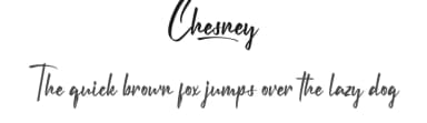 Chesney by RaisProject — Script Handwritten Font — thumbnail 1