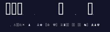 Chess Cases by Matthieu Leschemelle — Dingbats Font — thumbnail 2
