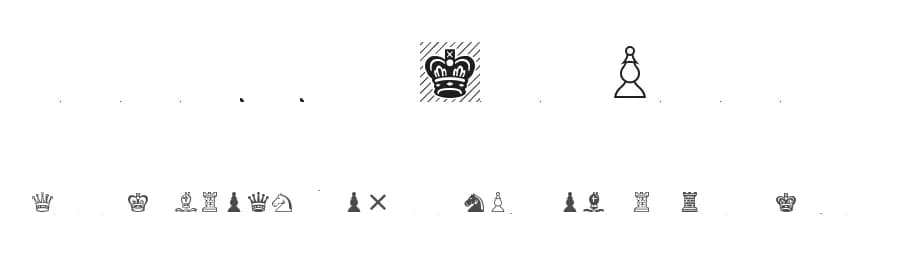 Chess Leipzig by Armando Hernandez Marroquin — Dingbats Font