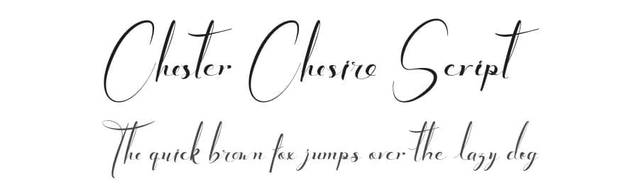 Chester Chesire Script by PutraCetol Studio — Script Handwritten Font