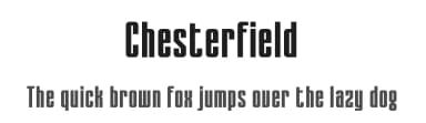 Chesterfield by Afrojet — Sans Serif Font — thumbnail 1